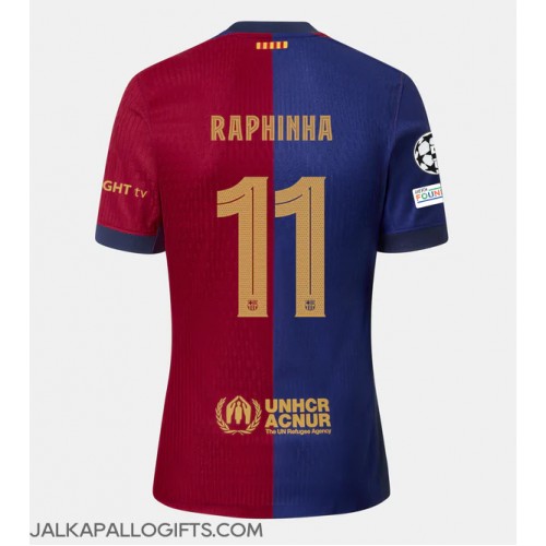 Barcelona Raphinha Belloli #11 Kotipaita 2024-25 Lyhythihainen